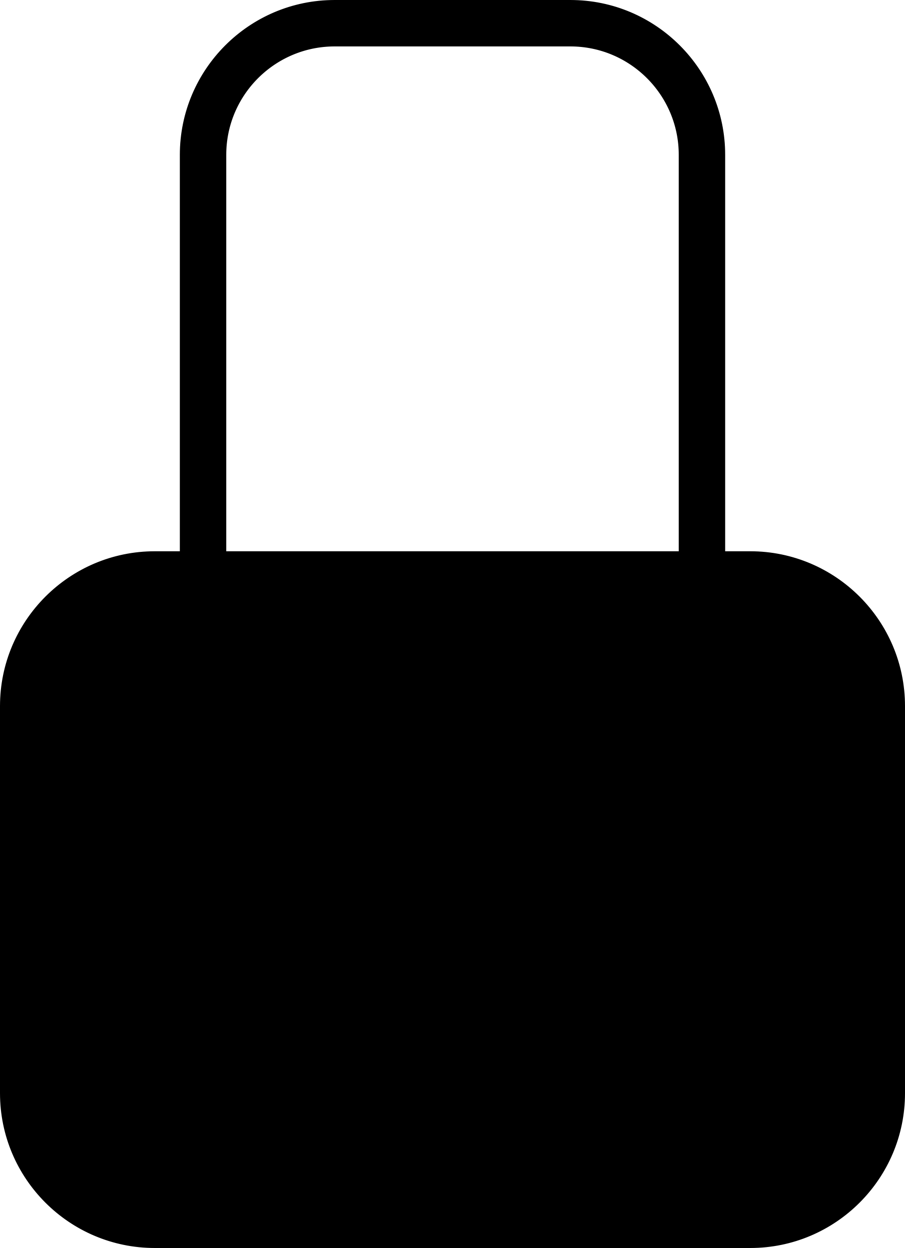 Locked Rounded Padlock Outline Svg Vector Free Vectors